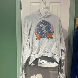 Light blue boys lie sweatshirt